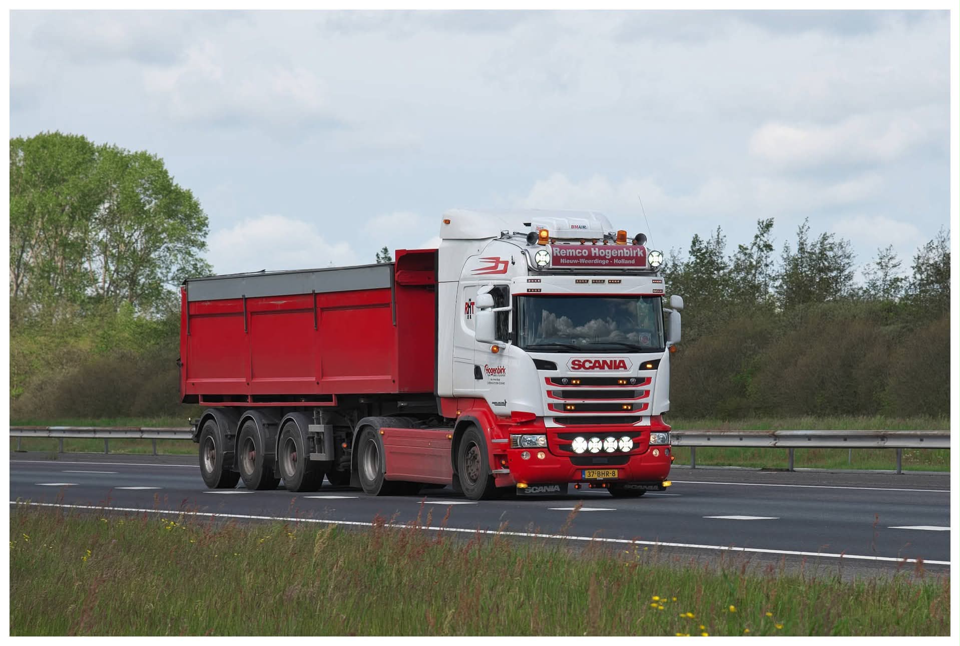 Vrachtwagen van Hogenbirk